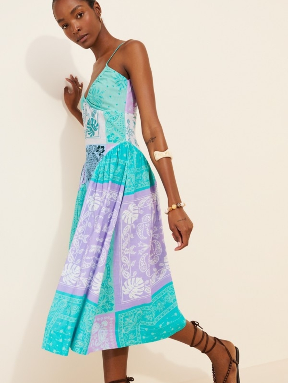 Free People Wish You Would Midi Dress NWOT